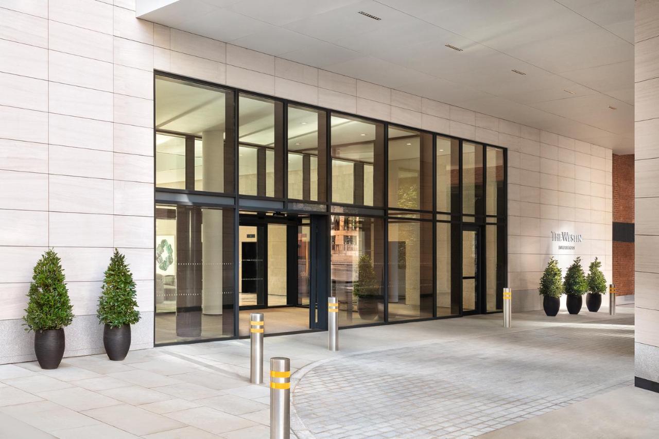 The Westin London City Bagian luar foto Entrance to the hotel