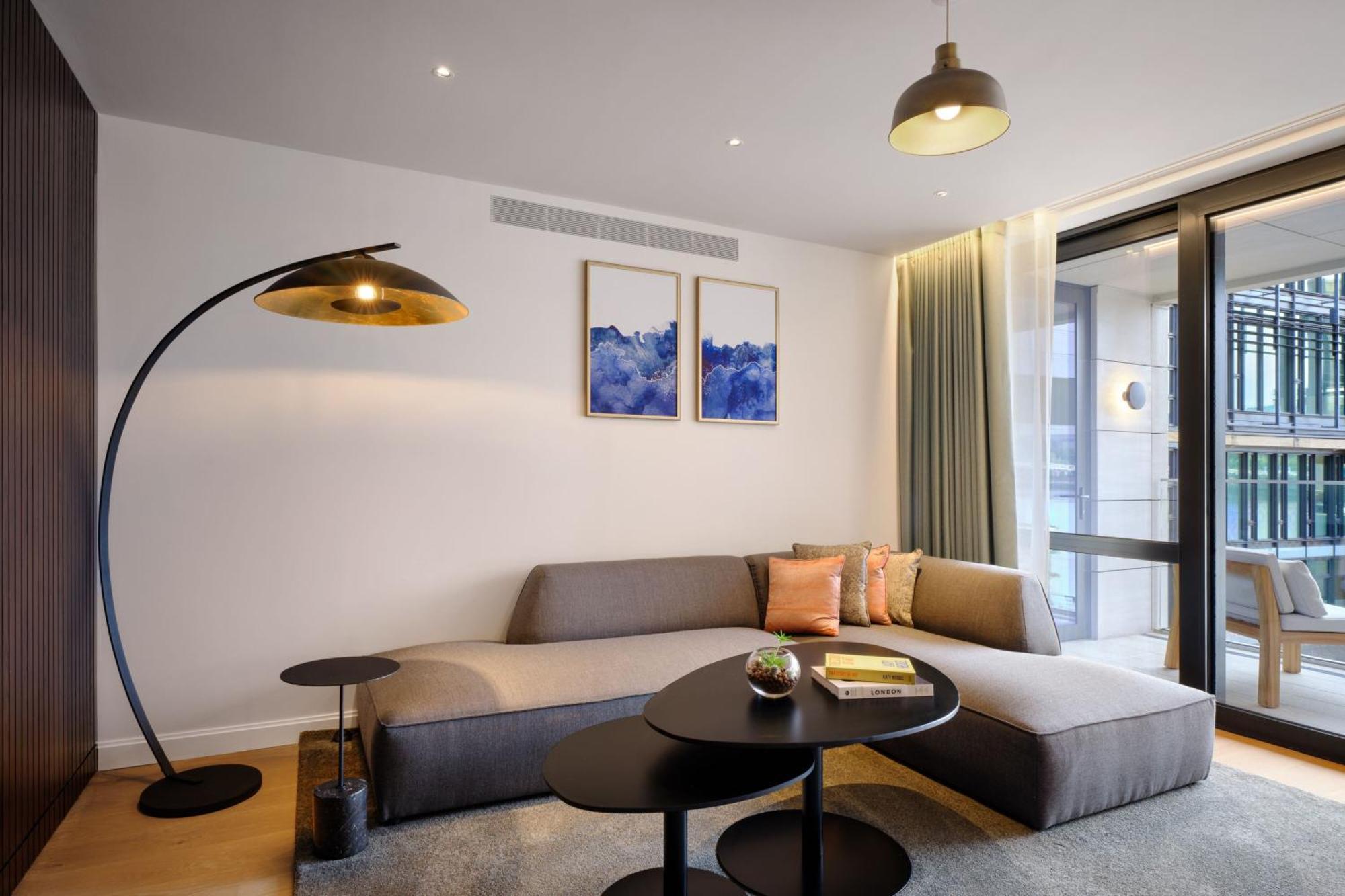 The Westin London City Bagian luar foto A living room at the hotel